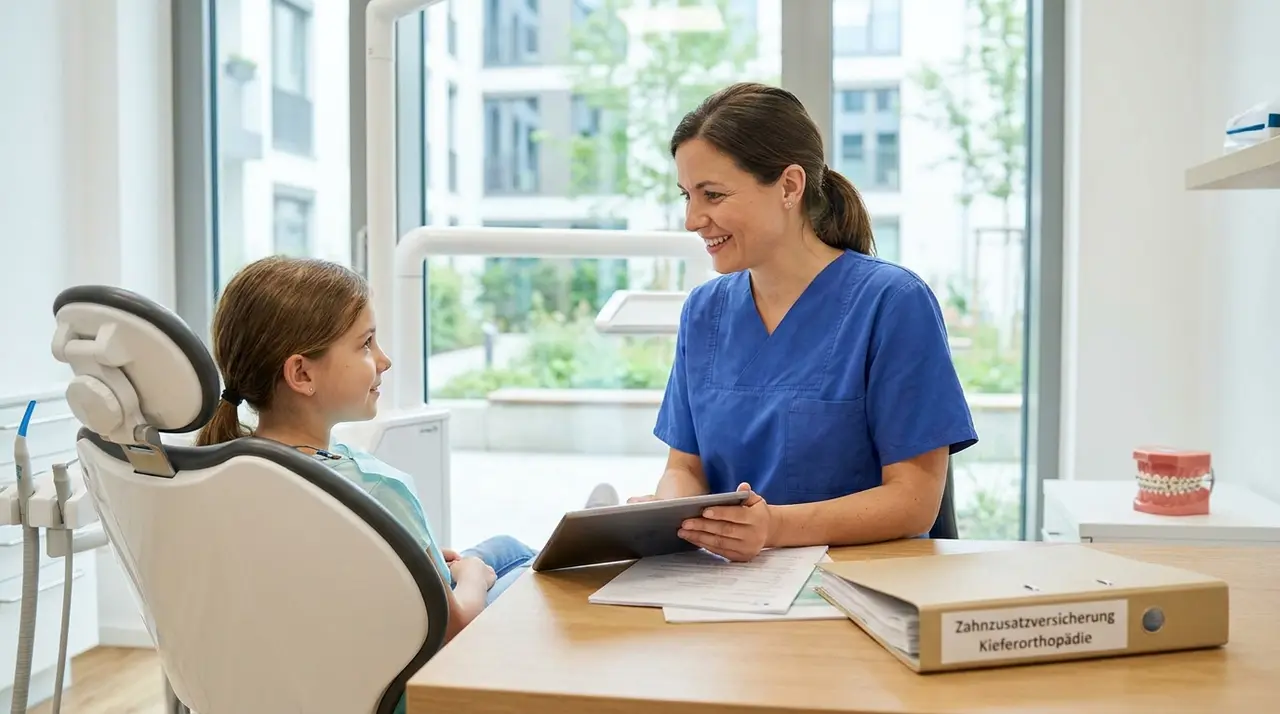Zahnzusatzversicherung Kinder Kieferorthopaedie: Zahnspange absichern